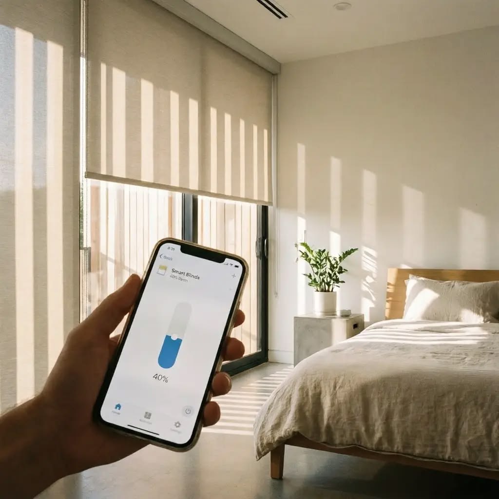 Motorized Blinds Balcony